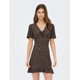ONLY ONLY Damenkleid ONLMOLLY Dress Shopping bag cloud dancer dots