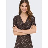 ONLY ONLY Damenkleid ONLMOLLY Dress Shopping bag cloud dancer dots