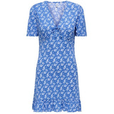 ONLY ONLY Damenkleid ONLMOLLY Dress Ultramarine Cloud dancer ditsy