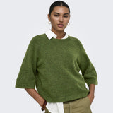 ONLY ONLY Damenstrick ONLSIMONI Knit Forest Night MELANGE