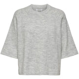 ONLY ONLY Damenstrick ONLSIMONI Knit Light Grey Melange
