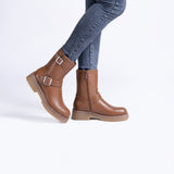 SHOES Olga Damen Stiefel 68252 Boots Camel