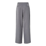 PIECES PIECES DAMEN HOSEN PCFALKA Restudsalg Grey pinstripe