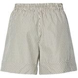 PIECES PIECES DAME SHORTS PCFEMME Shorts Birch Stripes Delicioso