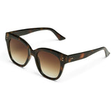 PIECES PIECES DAME SOLBRILLER PCBELINA Sunglasses Black TURTLE