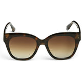 PIECES PIECES DAME SOLBRILLER PCBELINA Sunglasses Black TURTLE