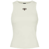 PIECES PIECES DAMEN TOP PCMIMI Top Coconut Milk Detail:PP DELICIOSO