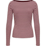 PIECES PIECES Damen Bluse PCSOF Blouse Roseate Spoonbill TAWNY PORT