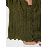 PIECES PIECES Damen Cardigan PCADA Cardigan Sphagnum