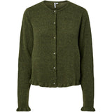 PIECES PIECES Damen Cardigan PCAMOS Cardigan Sphagnum MELANGE