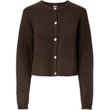 PIECES PIECES Damen Cardigan PCSILLY Cardigan Hot Fudge Melange
