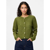 PIECES PIECES Damen Cardigan PCSILLY Cardigan Sphagnum MELANGE