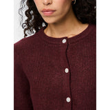 PIECES PIECES Damen Cardigan PCSILLY Cardigan Tawny Port MELANGE