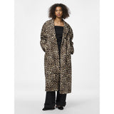 PIECES PIECES Damen Jacke PCSAVANNAH Restudsalg Black Leo