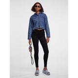 PIECES PIECES Damen Jeans PCDELLY Restudsalg Black