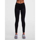 PIECES PIECES Damen Jeans PCDELLY Restudsalg Black