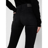 PIECES PIECES Damen Jeans PCDELLY Restudsalg Black