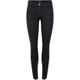 PIECES PIECES Damen Jeans PCDELLY Restudsalg Black