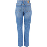 PIECES PIECES Damen Jeans PCLUNA Restudsalg Medium blue denim