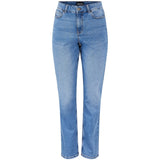 PIECES PIECES Damen Jeans PCLUNA Restudsalg Medium blue denim