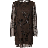 PIECES PIECES Damen Kleid PCEVITA Dress Wren Black sequins