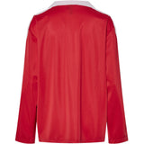 PIECES PIECES Damen Polo PCGRACE Polo High Risk Red Pink-a-boo stripe