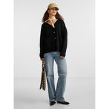 PIECES PIECES Damen Strick PCJULIANA Restudsalg Black