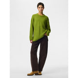 PIECES PIECES Damen Strick PCTINA Knit Woodbine MELANGE