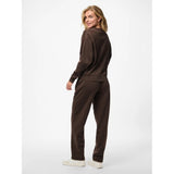PIECES PIECES Damen Sweatshirt PCCHILLI Sweatshirt Hot Fudge