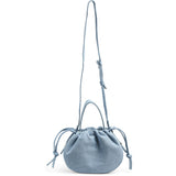 PIECES PIECES Damen Tasche PCBALLOON Bag Light Blue Denim Silver