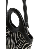 PIECES PIECES Damen Tasche PCVERA Bag Birch Zebra