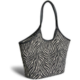 PIECES PIECES Damen Tasche PCVERA Bag Birch Zebra