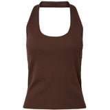 PIECES PIECES Damen Top PCMAY Top Chicory Coffee