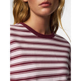 PIECES PIECES Damen Top PCSADIE Blouse Tawny Port 3 ROSEATE SPOONBILL