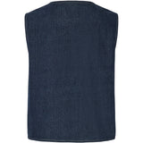 PIECES PIECES Damen Weste PCFABIA Restudsalg Dark Blue Denim