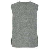PIECES PIECES Damen Weste PCSILLY Restudsalg Medium grey melange
