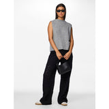 PIECES PIECES Damen Weste PCSILLY Restudsalg Medium grey melange