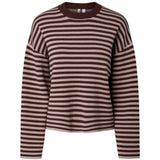 PIECES PIECES Damen strick PCJASSY Knit Hot Fudge GREIGE