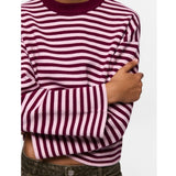 PIECES PIECES Damen strick PCJASSY Knit Raspberry Radiance ROSEATE SPOONBILL