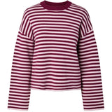 PIECES PIECES Damen strick PCJASSY Knit Raspberry Radiance ROSEATE SPOONBILL