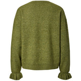 PIECES PIECES Damen strick PCSALLY Knit Sphagnum MELANGE