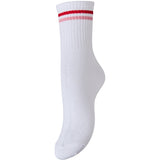 PIECES PIECES Damen strümpfe PCSABINE Socks Bright White ADRENALINE RUSH-SEA P
