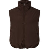 PIECES PIECES Damen weste PCSIF Vest Hot Fudge