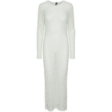 PIECES PIECES X DITTE ESTRUP X CILLE FJORD PCGAYA LACE DRESS Restudsalg Cloud Dancer