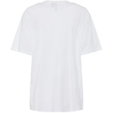 PIECES PIECES dame t-shirt PCPALOMA Restudsalg Bright White ACTIVE CLUB