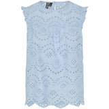 PIECES PIECES dame top PCVILDE Restudsalg Cashmere Blue