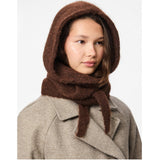 PIECES Pieces Damen Balaclava PCREBEKKA Accessories Hot Fudge