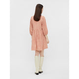 PIECES Pieces Damen Kleid PCGILBERTA Restudsalg Coral