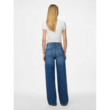 PIECES Pieces dame jeans PCSILKE Jeans Medium blue denim