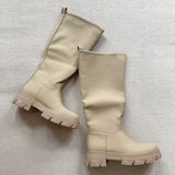 SHOES Pilipa Damen Stiefel 7755A-2 Restudsalg Apricot